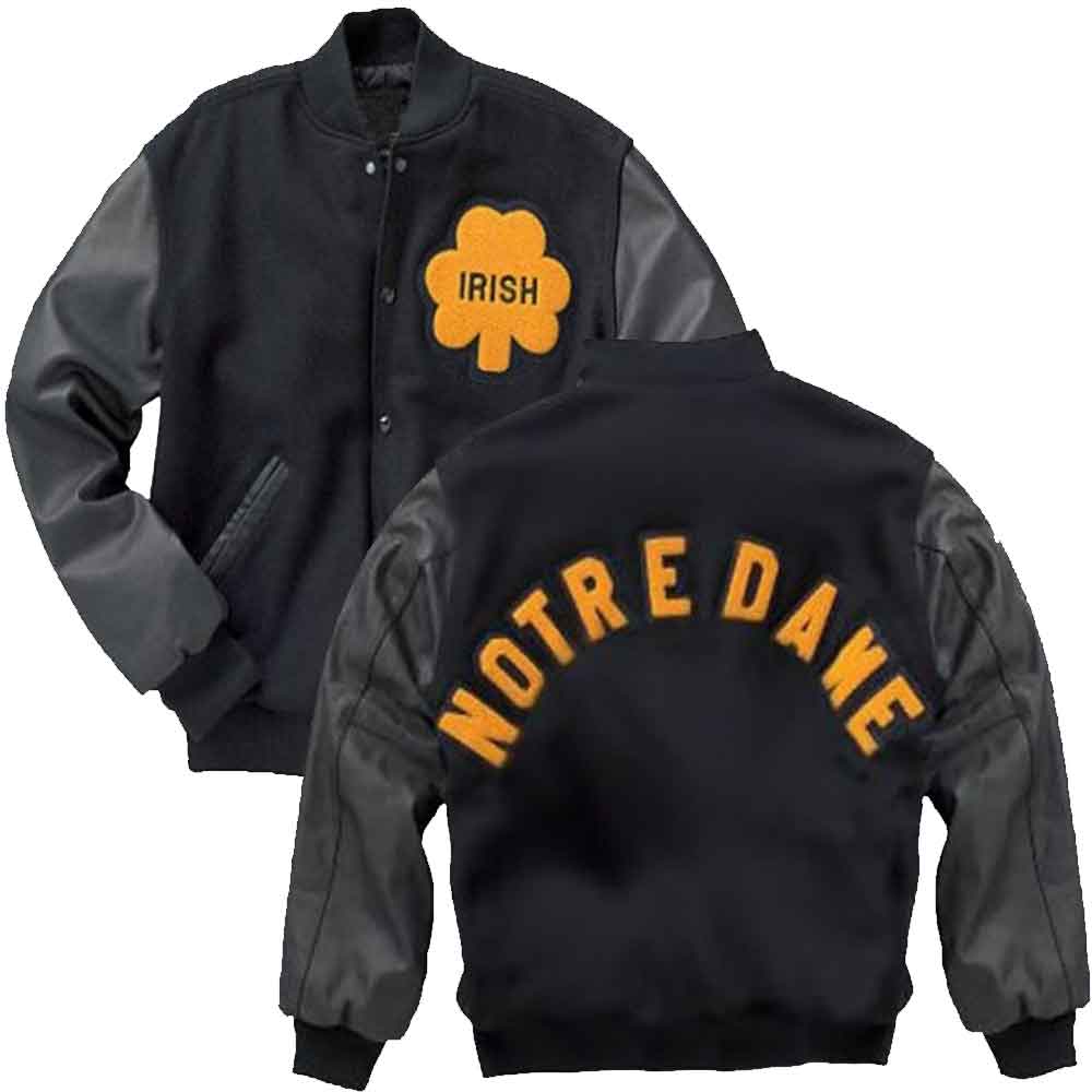Buy Rudy Ruettiger Notre Dame Jacket | Irish Bomber Jacket