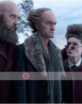 A Series Of Unfortunate Events Neil Patrick (Count Olaf) Leather Coat
