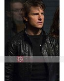 Mission Impossible 5 Tom Cruise (Ethan Hunt) Leather Jacket