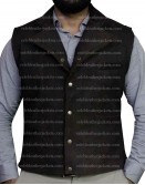 Magnificent Seven Chris Pratt (Josh Faraday) Suede Vest