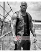 Fast And Furious 8 Dwayne Johnson Leather Vest