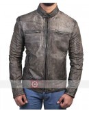 Vintage New Distressed Biker Leather Jacket