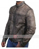 Vintage New Distressed Biker Leather Jacket