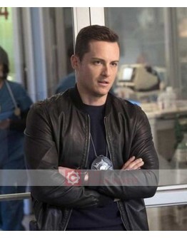 Chicago P.D Jesse Lee Soffer Bomber Leather Jacket