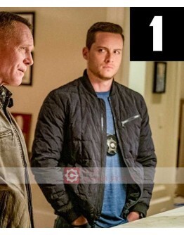 Chicago P.D Jesse Lee Soffer Quilted Jacket