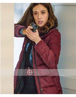 Chicago P.D Marina Squerciati Maroon Jacket