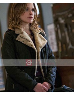 Chicago P.D Sophia Bush Shearling Jacket