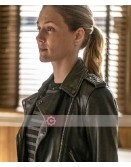 Chicago P.D Tracy Spiridakos Biker Leather Jacket