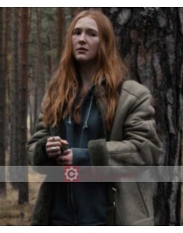 Dark Gina Stiebitz Shearling Jacket