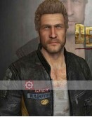 Dead Rising 3 Chuck Greene Black Leather Jacket