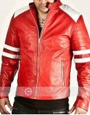 Fight Club Brad Pitt Mayhem Leather Jacket