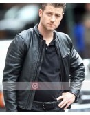 Gotham Ben McKenzie Black Leather Jacket