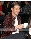 Gotham Ben McKenzie Brown Leather Jacket