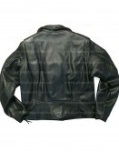 American Flag Women Biker Leather Jacket