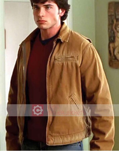 Smallville Tom Welling (Superman) Tan Brown Carhartt Jacket