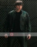 Smallville Tom Welling Superman Black Leather Jacket