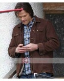 Supernatural Jared Padalecki Brown Jacket