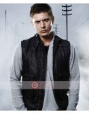 Supernatural Jensen Ackles Leather Vest