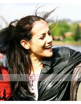 Bermuda Triangle North Sea Bettina Zimmermann Leather Jacket
