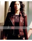 Brooklyn Nine Nine Stephanie Beatriz Brown Leather Jacket