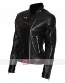 Fringe Anna Torv Biker Leather Jacket