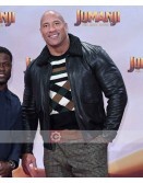 Jumanji The Next Level Dwayne Johnson Premiere Leather Jacket