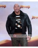 Jumanji The Next Level Dwayne Johnson Premiere Leather Jacket