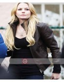 Once Upon A Time Jennifer Morrison Brown Leather Jacket