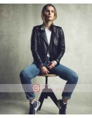 Heida Reed Black Leather Jacket