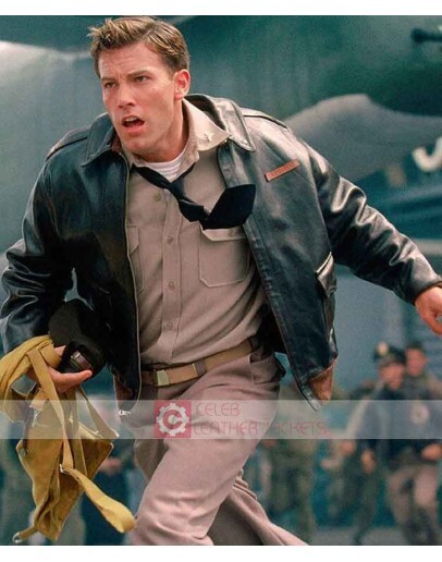 Pearl Harbour Ben Affleck Aviator Leather Jacket