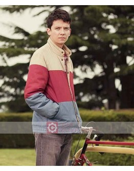 Sex Education Asa Butterfield Satin Jacket 