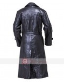 WW2 German Gestapo Cowhide Trench Leather Coat