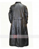 WW2 German Waffen SS Elite Military Officers Leather Coat