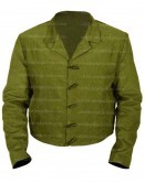 Django Unchained Jamie Foxx Green Suede Jacket