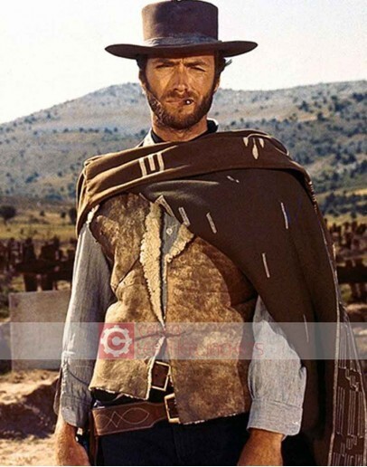 A Fistful Of Dollars Clint Eastwood (Joe) Leather Vest
