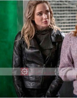 Arrow Caity Lotz (White Siren) Leather Jacket