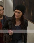 Fallen Addison Timlin Hoodie Leather Jacket