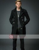 Fallen Jeremy Irvine (Daniel Grigori) Black Coat