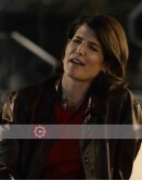 Cobie Smulders (Maria Hill) Wearing Steve's Jacket In Age Of Ultron