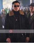 The Gentlemen Henry Golding (Dry Eye) Black Jacket