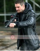 The Punisher Ben Barnes Shearling Leather Jacket