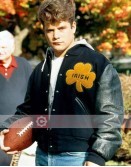 University Of Notre Dame Rudy Ruettiger Irish Bomber Jacket