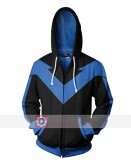Batman Arkham Knight Dick Grayson (Nightwing) Hoodie Jacket