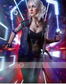 Cyberpunk 2077 Ciri Costume Leather Vest