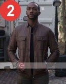 The Falcon and the Winter Soldier Anthony Mackie Leather Jacket