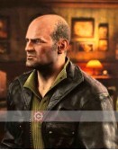Uncharted 4 Graham Mctavish (Charlie Cutter) Leather Jacket