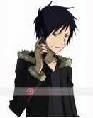 Durarara Anime Izaya Orihara (Johnny Yong Bosch) Cotton Coat