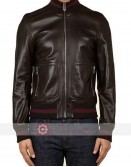 Singer Eminem (Marshall Bruce Mathers) Not Afraid Black Bomber Jacket