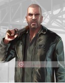 GTA 5 Johnny Klebitz (Jonathan) Black Leather Coat