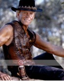 Crocodile Dundee Mick (Paul Hogan) Leather Vest